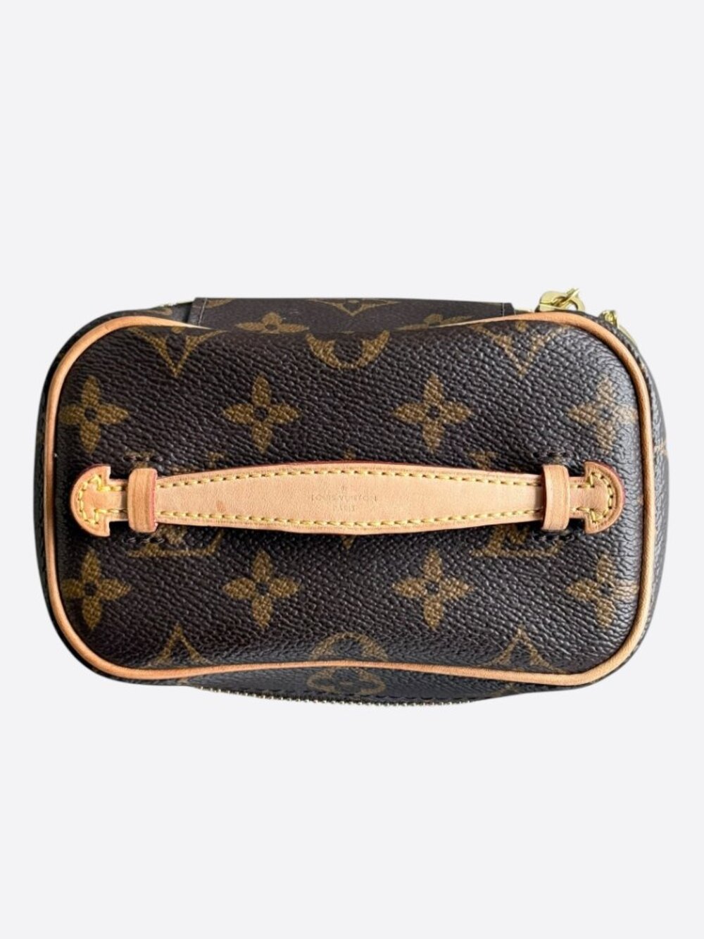 Louis Vuitton Brown Monogram Nice Nano Toiletry Pouch - Picture 5 of 8